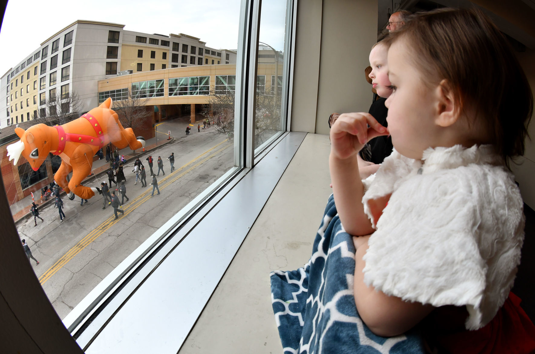 The 27th annual Holiday Parade in downtown Davenport.